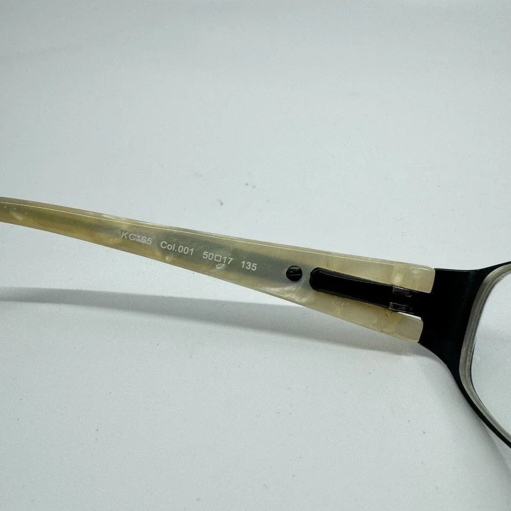 Kenneth Cole New York KC165 Col.001 Eyeglasses‎ Frame 50-17-135 Black H10121